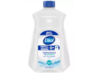 Dial Antibacterial & Sensitive Hand Soap Refill, Fragrance Free, Aloe, 52 fl oz/1.53 L, Pack Of 3 - thumbnail 1