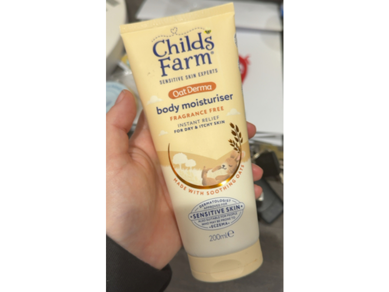 Child's Farm Oat Derma Body Moisturizer, 200 mL
