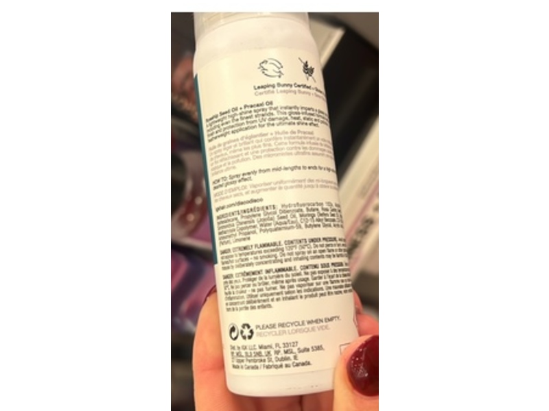 IGK Disco Disco Clear Gloss Shine Spray, 2.1 oz/73 mL