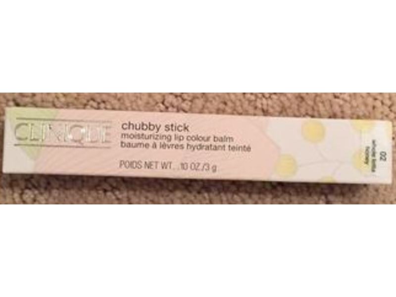 Clinique Chubby Stick Moisturizing Lip Color Balm, 02 Whole Lotta Honey, 0.10 oz/3 g
