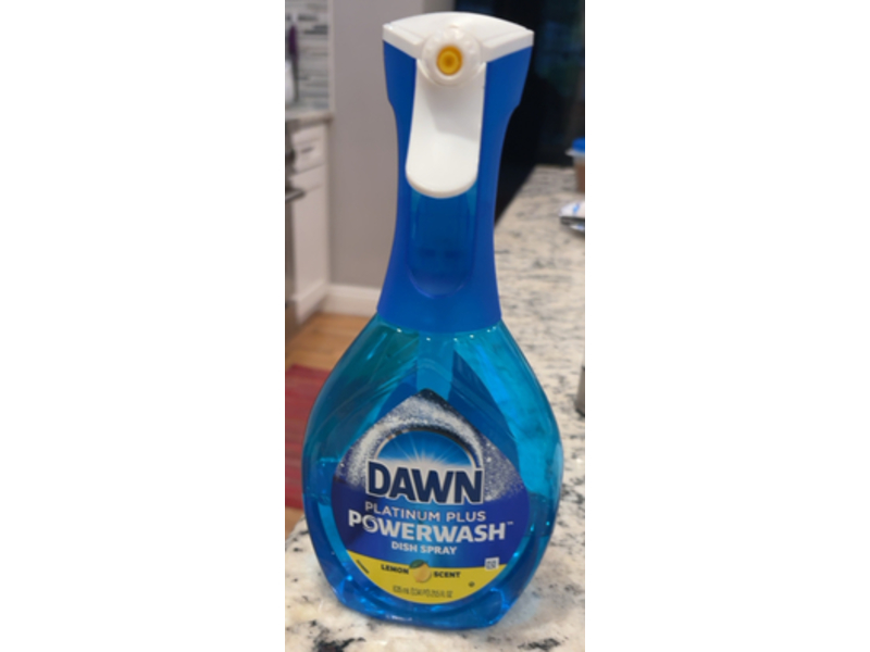 Dawn Platinum Plus Powerwash Dish Spray, Lemon, 21.5 fl oz/636 mL
