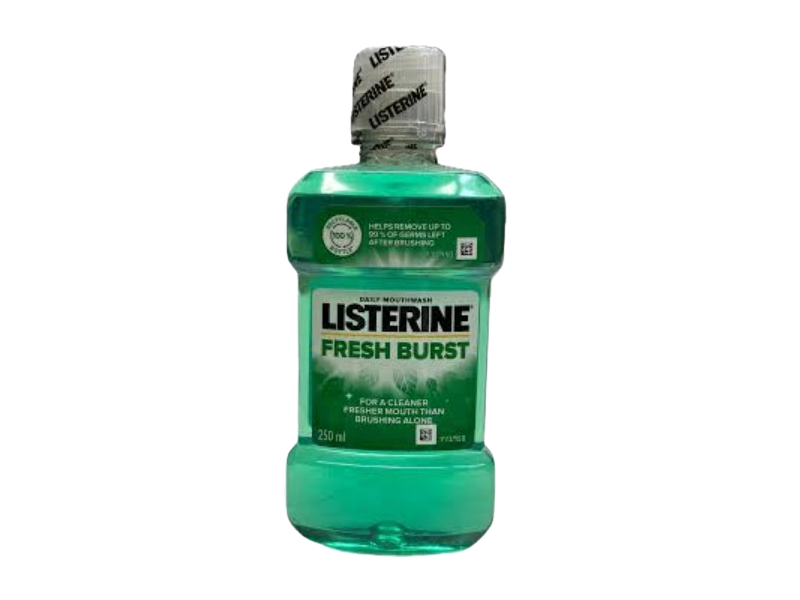 Listerine Daily Mouthwash, Fresh Burst, 250 mL