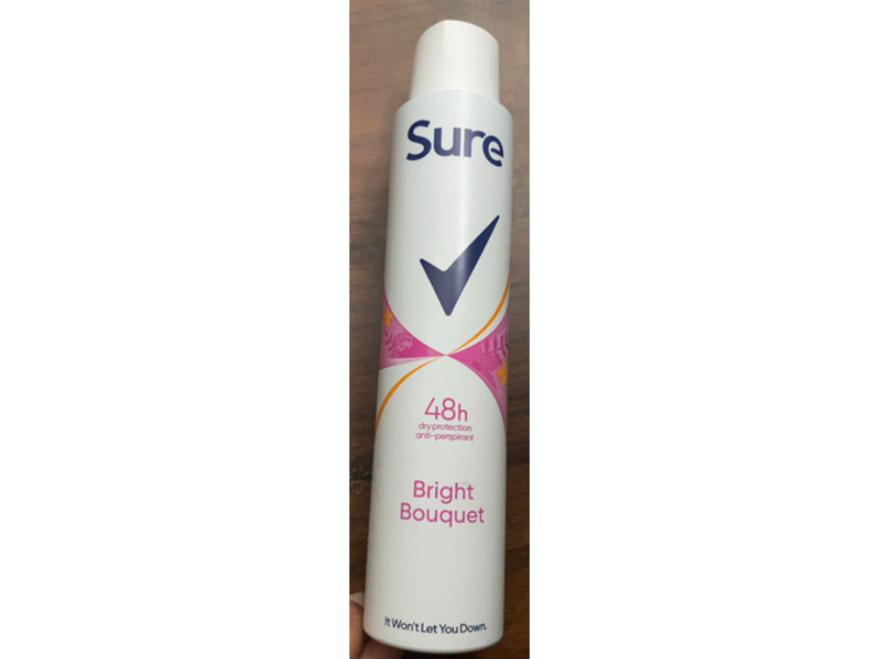 Sure 48h Dry Protection Anti-perspirant, Bright Bouquet, 200 mL