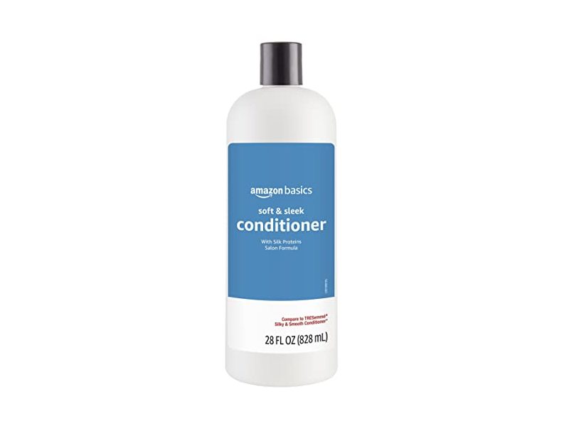 Amazon Basics Soft & Sleek Conditioner, 28 fl oz/828 mL