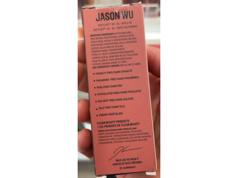 Jason Wu Beauty Hot Fluff Lipstick, 04 Apple Pie, 0.134 oz/3.8 g
