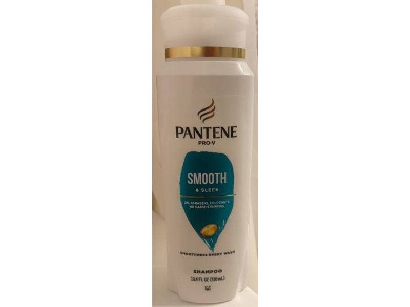 Pantene Smoothness Every Wash Shampoo, Smooth & Sleek, 10.4 fl oz/310 mL