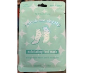 Spa Scentials Scrub Me Softly Exfoliating Foot Mask, Granular Walnut Shell & Eucalyptus, 0.92 oz/26g - thumbnail 2