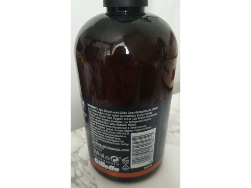 Gillette King C. Gillette Beard And Face Wash, 350 ml