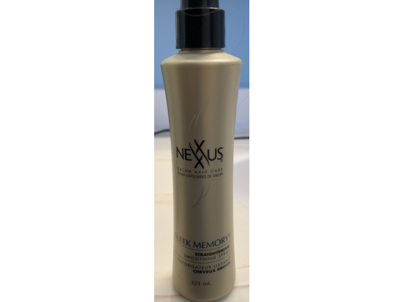 Nexxus Sleek Memory Straightening Smoothing Spray, 7.5 oz/221 mL