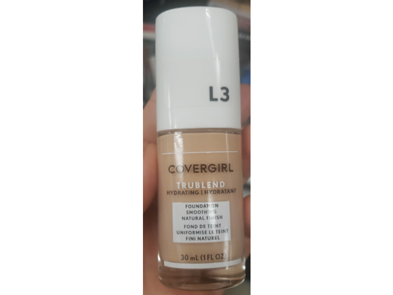 CoverGirl Trublend Foundation, Natural Ivory L3, 1 fl oz/30 mL