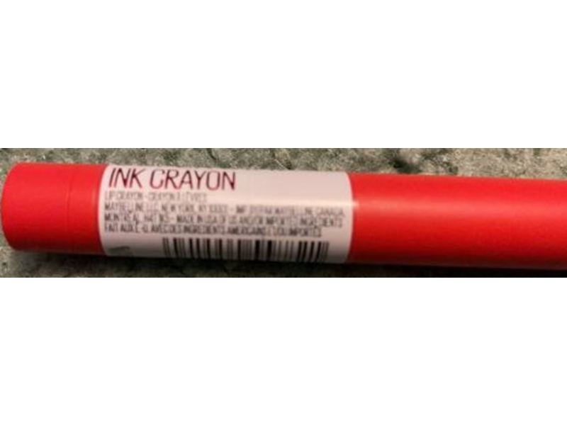 Maybelline New York Super Stay Ink Crayon Matte Longwear Lipstick, 40 Laugh Louder, 1.2 g
