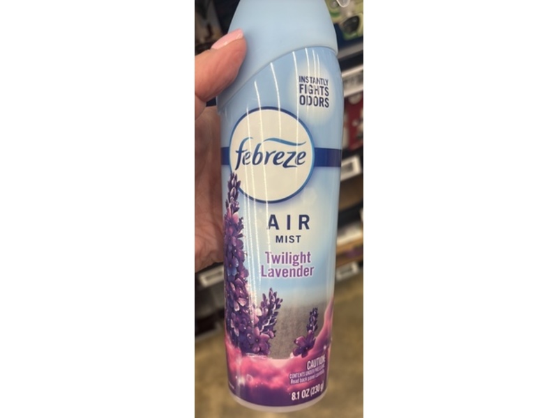Febreze Air Mist, Twilight Lavender, 8.1 oz/230 g