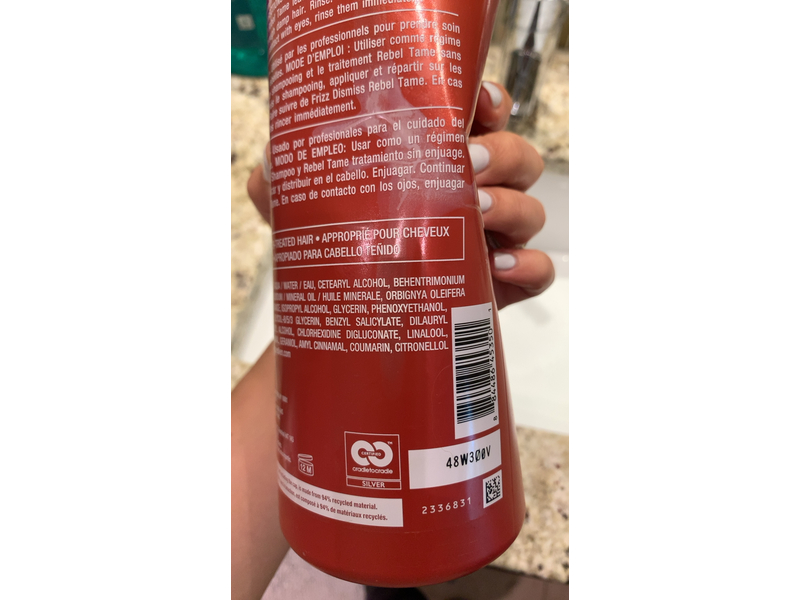 Redken Frizz Dismiss Conditioner, 33.8 fl oz/1000 mL