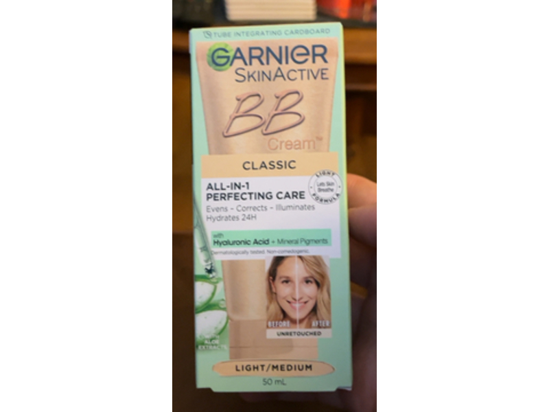 Garnier Skinactive BB Cream, Light Medium, 50 mL