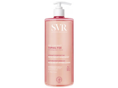 SVR Topialyse Cleansing Gel, 33.8 fl oz/1 L