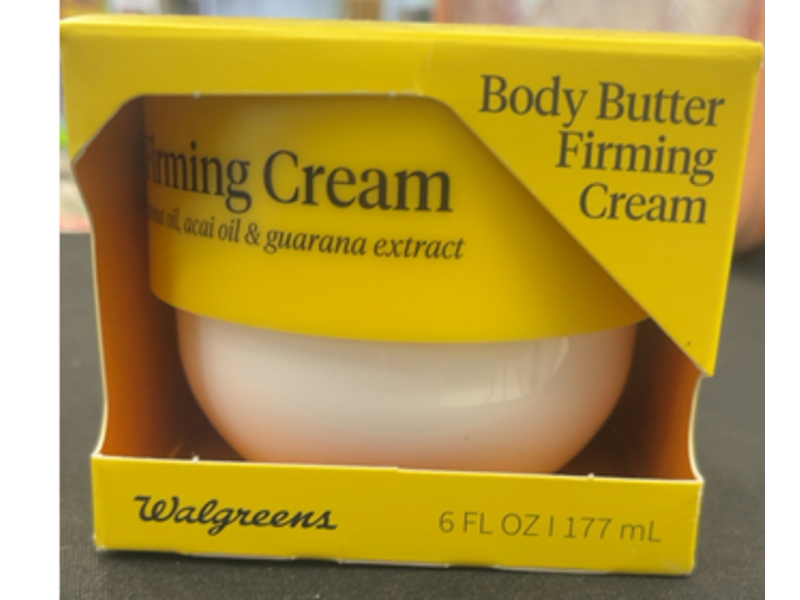 Walgreens Body Butter Firming Cream, 6 fl oz/177 mL