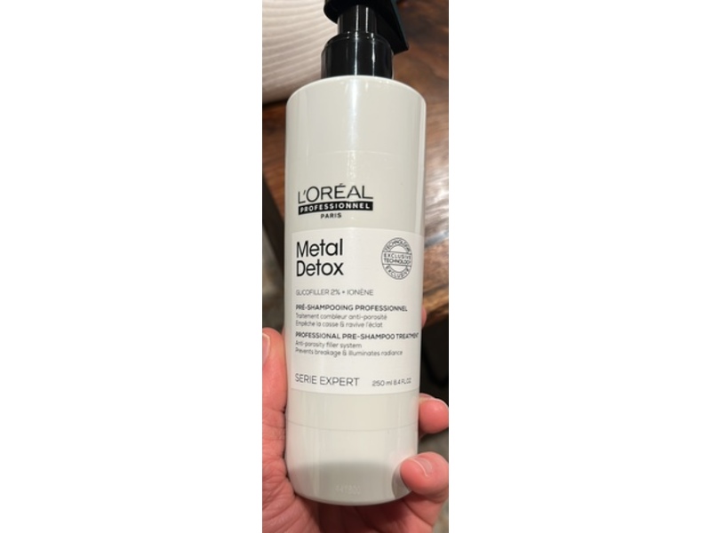 L'Oreal Paris Pre-Shampoo, Metal Detox, 8.4 fl oz/250 mL