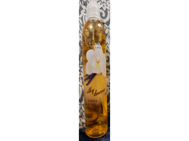 Avon Senses Silky Douceur Body Spray, Vanilla, 8.4 fl oz/250 mL