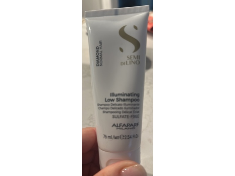 Alfaparf Milano Semi Di Lino Diamond Illuminating Low Shampoo, 2.54 fl oz/75 mL