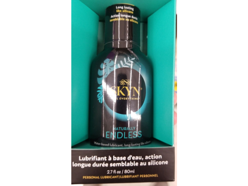 Skyn Naturally Endless Personal Lubricant, 2.7 fl oz/80 mL