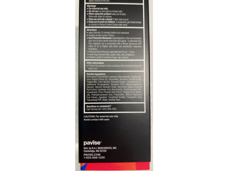 Pavise Dynamic Age Defense Treatment + Moisturizer + Sunscreen, SPF 30, Pa++++, 1.0 fl oz/30 mL