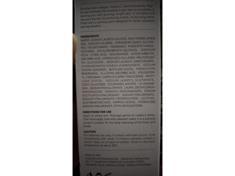 Athena Brightening & Refreshing Body Wash, 13.5 fl oz/400 g