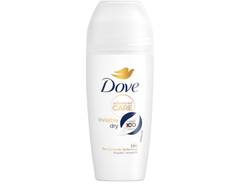Dove Invisible Dry Roll-on Anti-Perspirant Deodorant, 50 mL