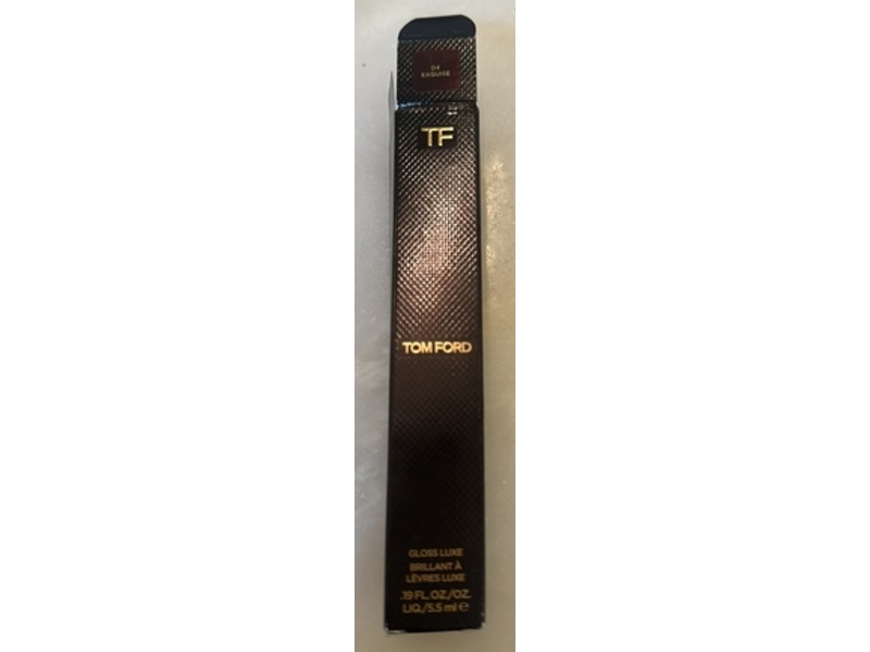 Tom Ford Gloss Luxe, 04 Exquise, 0.19 fl oz/5.5 mL