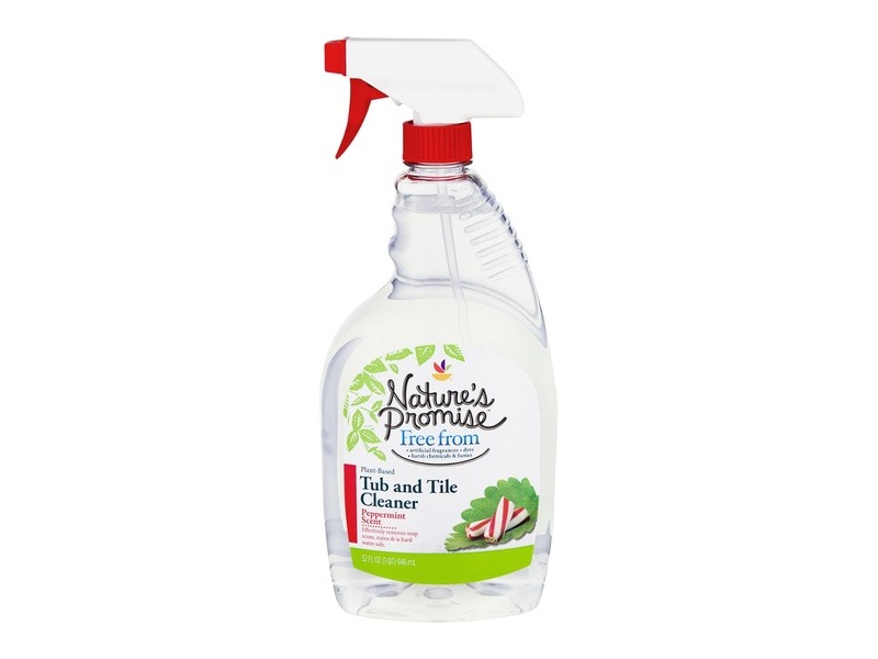 Nature's Promise Tub and Tile Cleaner, Peppermint, 32 fl oz Ingredients