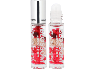 Blossom Beauty In Bloom Roll On Lip Gloss, Strawberry, 0.20 fl oz/5.9 mL