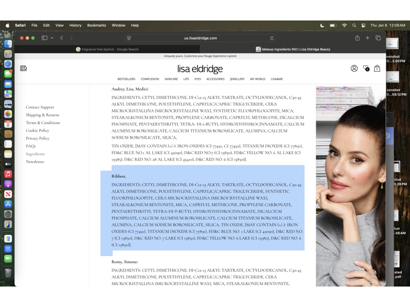 Lisa Eldridge Rouge Experience Lipstick, Ribbon