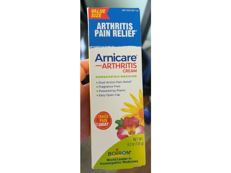 Boiron Arnicare Arthritis Cream, 4.2 oz/120 g