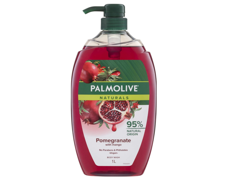 Palmolive Naturals Nourishing Skin Body Wash, Pomegranate & Mango, 1 L