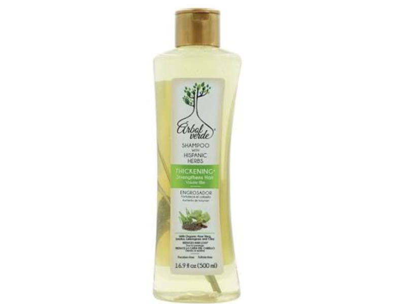 Arbol Verde Thickening Shampoo, Hispanic Herbs, 16.9 fl oz/500 mL