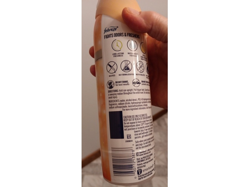 Febreze Luxe Air Freshener Spray, Crisp Fall Breeze, 8.8 oz/250 g