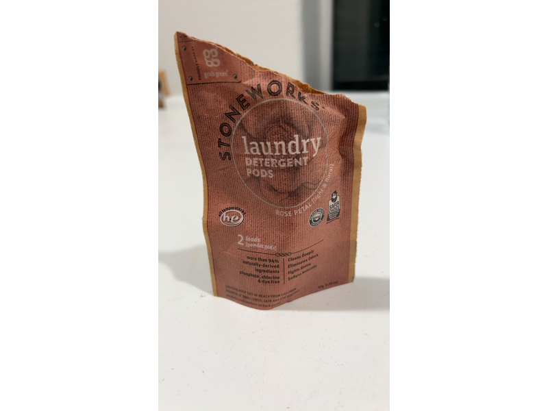 Stoneworks Laundry Detergent Pods, 1.05 oz/30 g