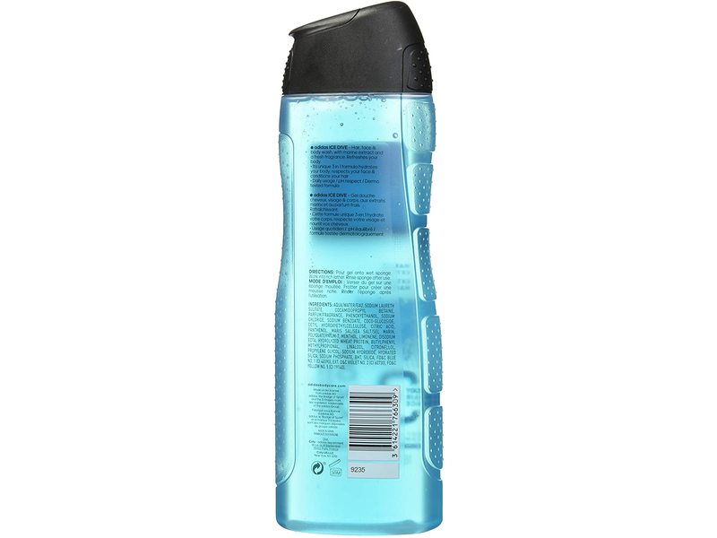 Adidas Ice Dive 3 in 1, 16 fl oz/473 mL