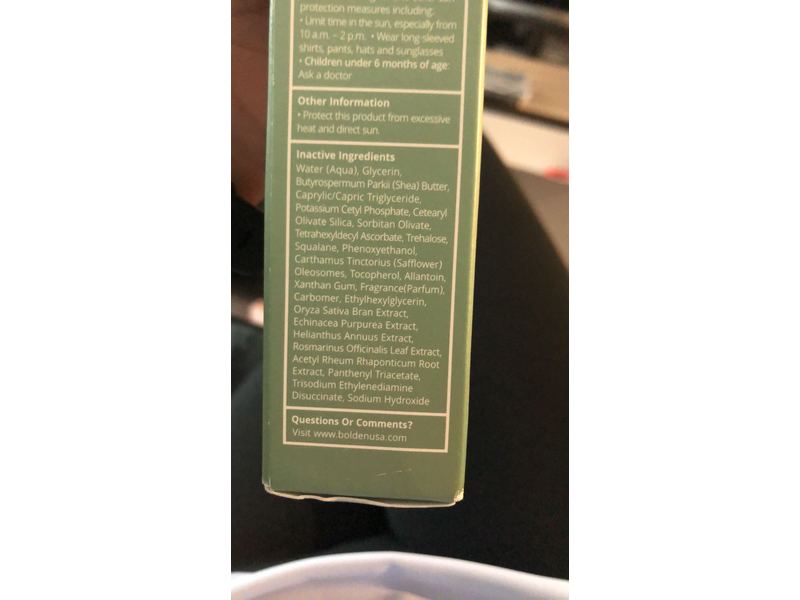 Bolden Brightening Moisturizer SPF 30, 2.0 fl oz/60 ml