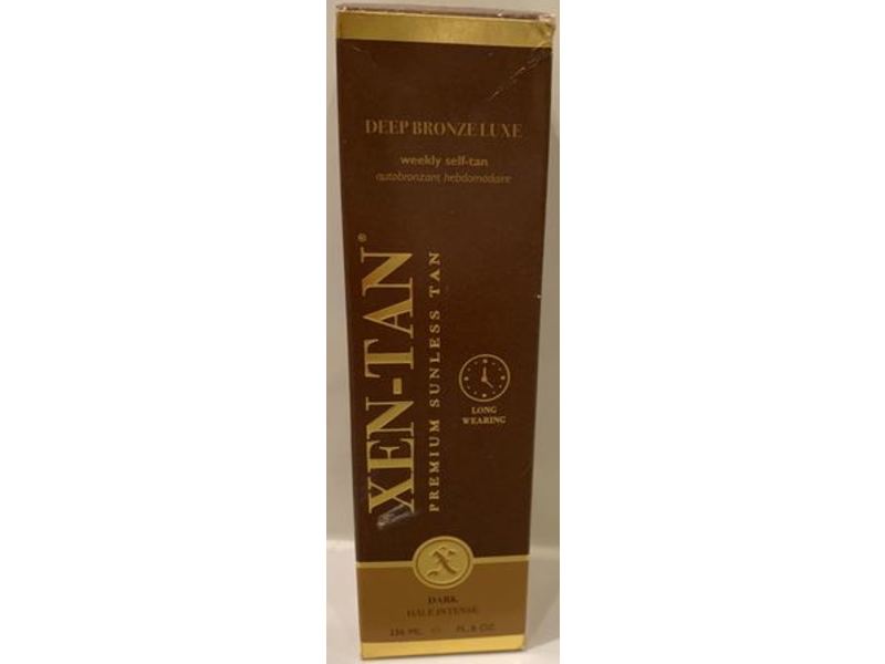 Xen-Tan Premium Sunless Tan, Deep Bronze Luxe, Dark, 8 fl oz/236 mL