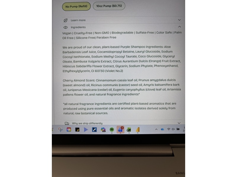 Plaine Products Purple Shampoo, 10 oz