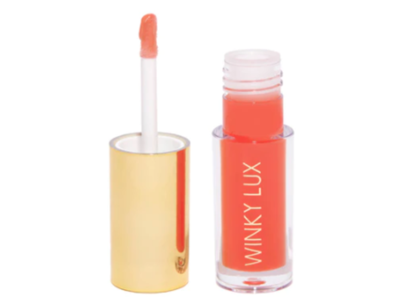 Winky Lux Tinted Lip Oil, Luscious, 0.12 fl oz/3.5 mL