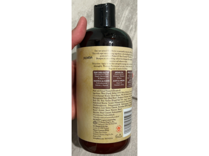 Palmer's Moisture Repair Shampoo, Nourishing & Smooth, Raw Shea Formula, 16 fl oz/473 mL