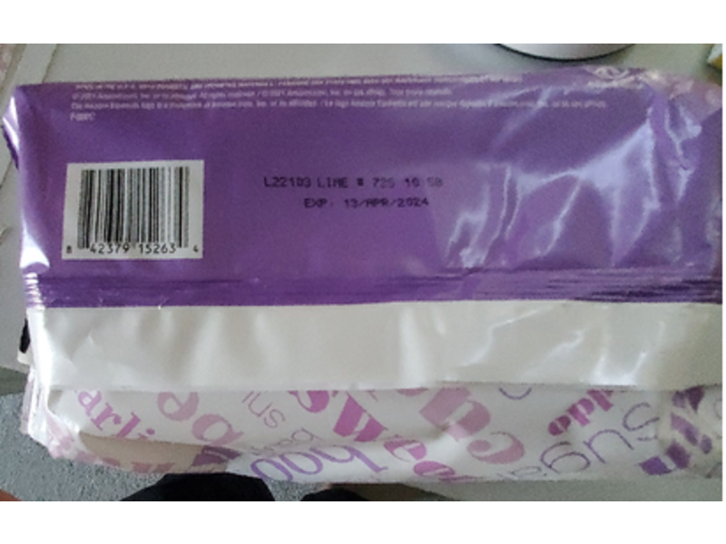 Amazon Elements Baby Wipes, Sensitive, 90 Count, Pack Of 9