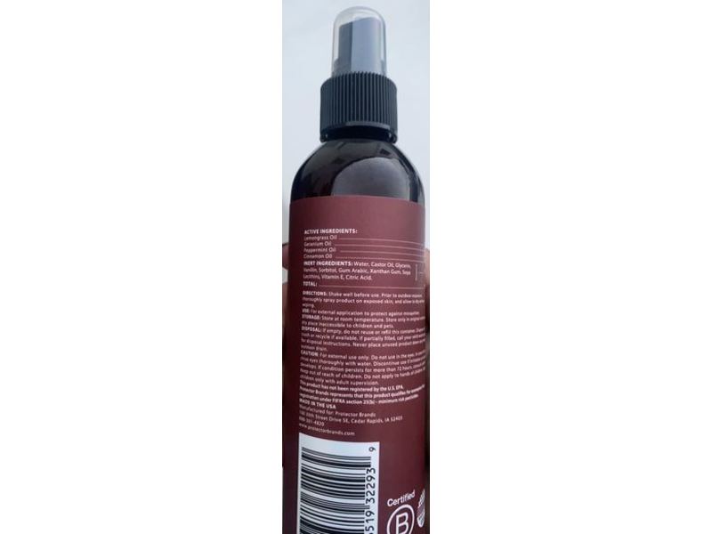 Protector Mosquito Repellent, Effective + Deep- free, 8 fl oz/236 mL