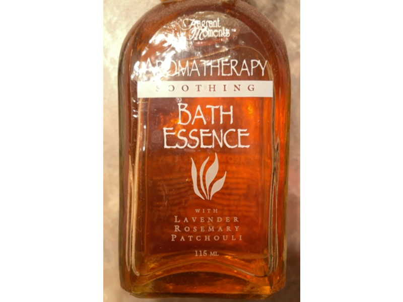 Fragrant Moments Aromatherapy Soothing Bath Essence, Lavender Rosemary Patchouli, 115 mL