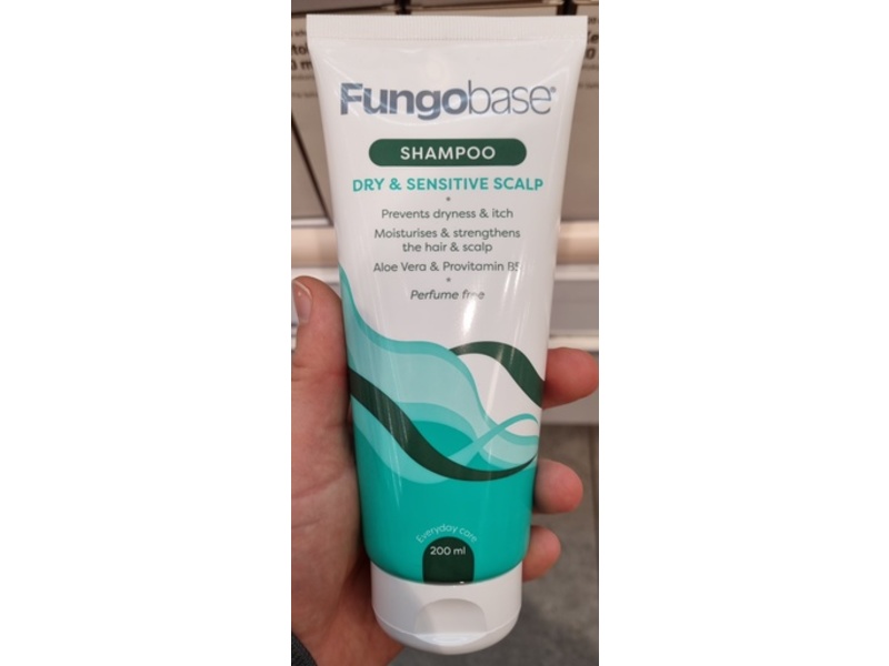 Fungobase Dry & Sensitive Scalp Shampoo, 200 mL