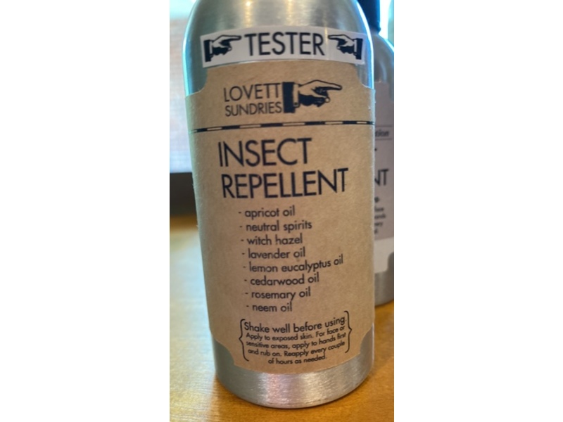 Lovett Sundries Insect Repellent, 4 fl oz/120 mL