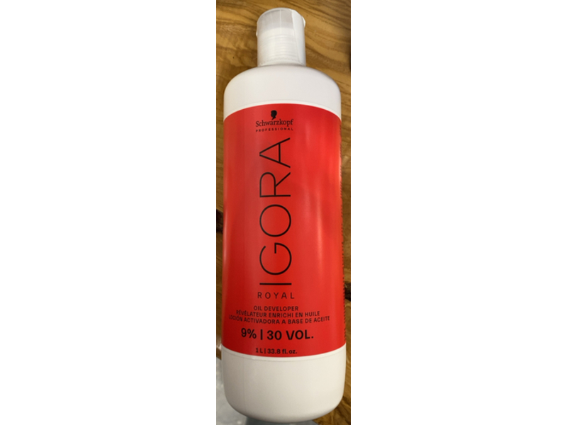 Schwarzkopf Royal Igora Oil Developer, 33.8 fl oz/1 L