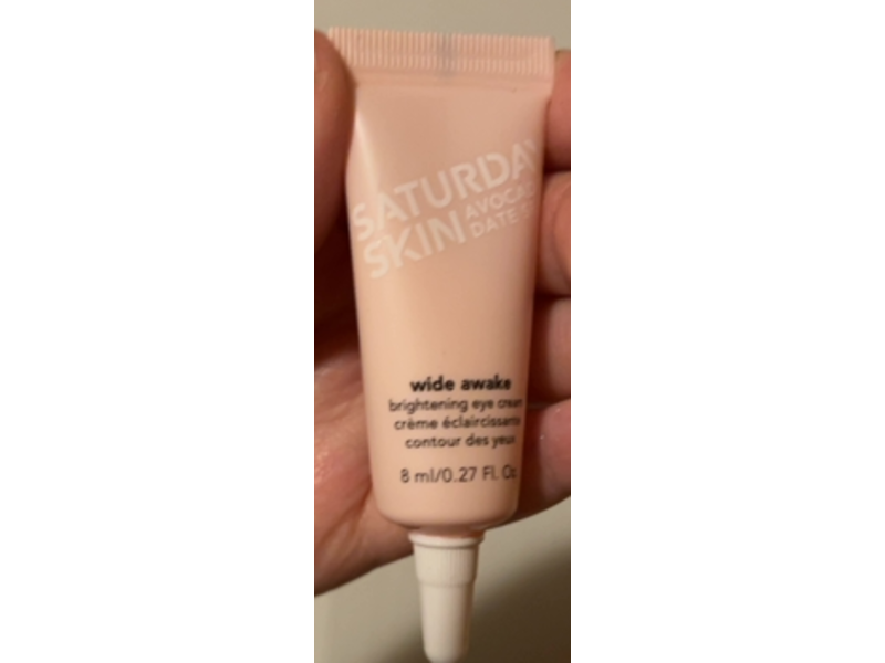 Saturday Skin Wide Awake Brightening Eye Cream, 0.27 fl oz/8 mL