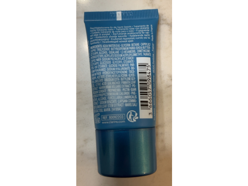 Clarins Hydra-Essentiel [HA²] Plumping Night Cream, 0.5 oz/15 mL